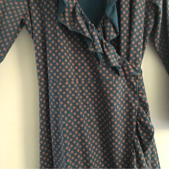 Matilda Jane Reunion wrap dress maxi length ditzy floral pattern woman’s medium - Picture 4 of 13